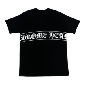 Chrome Hearts X Dsm Ginza Scroll Logo Black Tee view 2