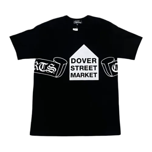 Chrome Hearts X Dsm Ginza Scroll Logo Black Tee