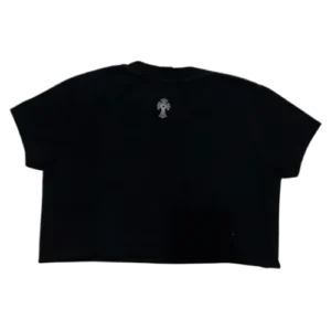 Chrome Hearts Y Not Cropped Tee Black view 2