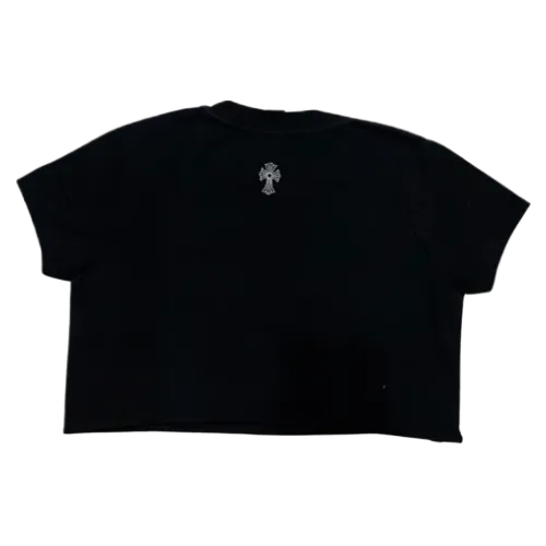 Chrome Hearts Y Not Cropped Tee Black view 2