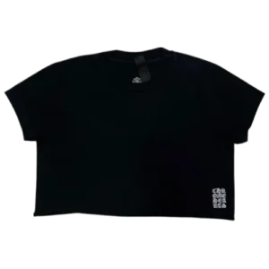 Chrome Hearts Y Not Cropped Tee Black