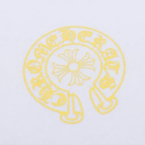 Chrome Hearts Yellow Sanskrit Letter Floral Sleeve Hoodie view 3