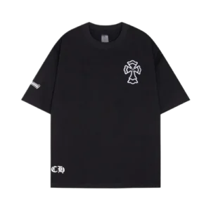 Stylish Chrome Hearts Embroidered Cross Tee view 2