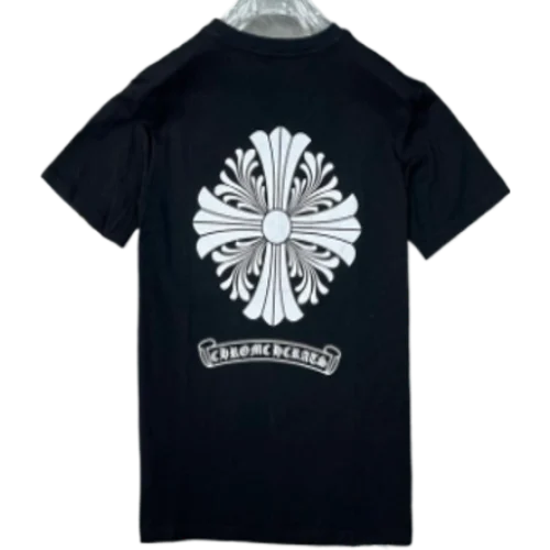 Chrome Heart Black C-H Cross T-Shirt