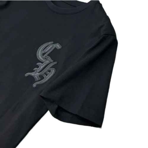 Chrome Heart Black C-H Cross T-Shirt view 2