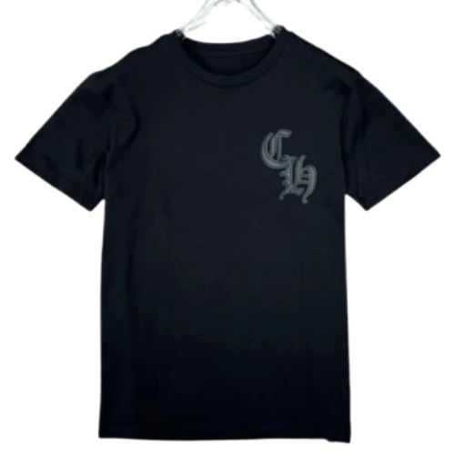 Chrome Heart Black C-H Cross T-Shirt view 3