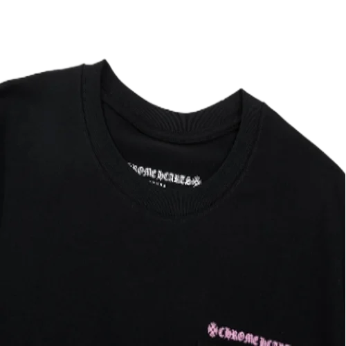 Chrome Hearts USA Purple Logo With Pocket T-Shirt view 3