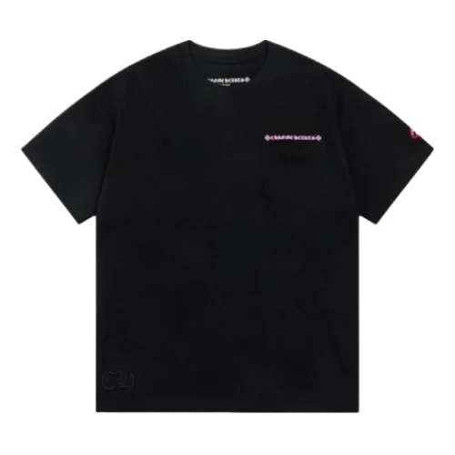 Chrome Hearts USA Purple Logo With Pocket T-Shirt view 2