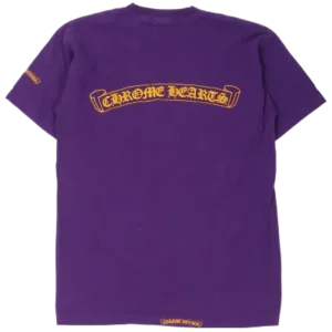 Classic Chrome Hearts Lakers Purple Tee