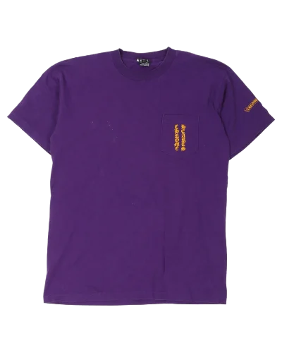 Classic Chrome Hearts Lakers Purple Tee view 2