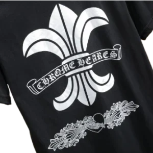Classic Fit Chrome Hearts Printed Logo Tee view 4