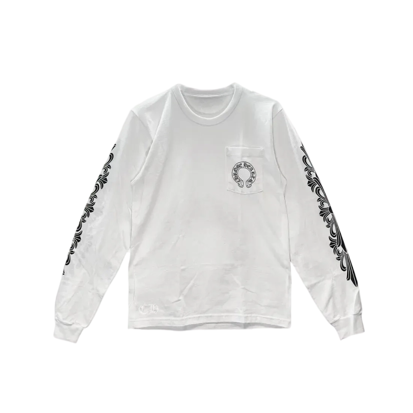 Classic Horseshoe Logo Long Sleeve T-shirt view 2