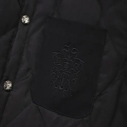 Chrome Hearts Black Mustard Puffer Jacket view 3