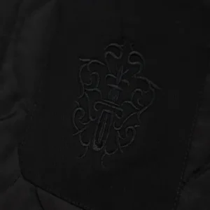 Chrome Hearts Black Mustard Puffer Jacket view 4