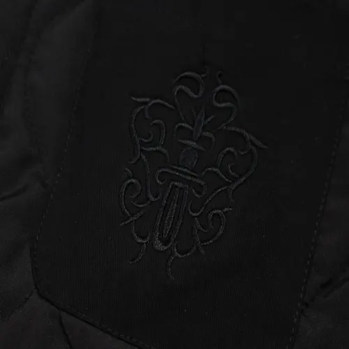 Chrome Hearts Black Mustard Puffer Jacket view 4