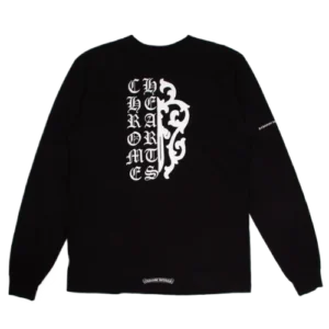 Chrome Hearts Dagger Logo Long Sleeve T-Shirt