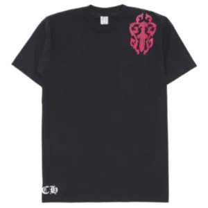 Exclusive Chrome Hearts Dagger Pocket Tee Black view 2