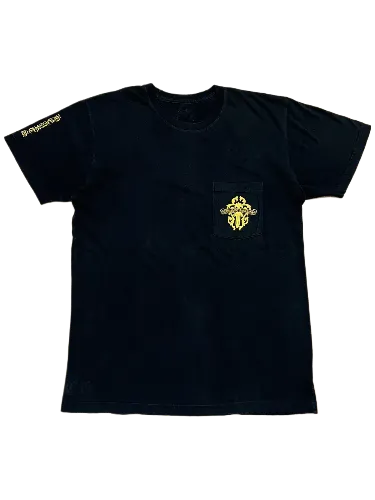 Exclusive Dagger Chrome Hearts Pocket Tee Black