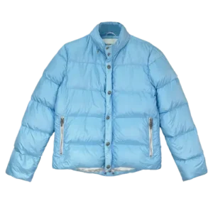 Down Blue Puffer Jacket | Chrome Hearts