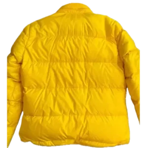 Down Yellow Puffer Jacket | Chrome Hearts view 2