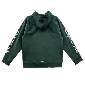 Chrome Hearts Green Hoodie CH Logo view 2
