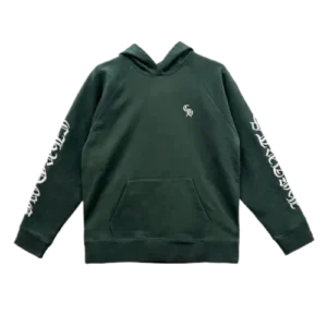 Chrome Hearts Green Hoodie CH Logo