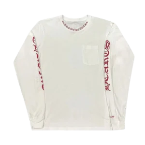 Exclusive Miami Chrome Hearts Neck Logo T Shirt White view 2