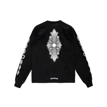 Flora Cross Long Sleeve Tee