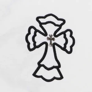 Chrome Hearts Stylish Embroidered Cross Tee view 4