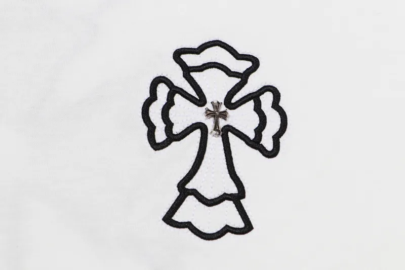 Chrome Hearts Stylish Embroidered Cross Tee view 4
