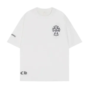 Chrome Hearts Stylish Embroidered Cross Tee view 2