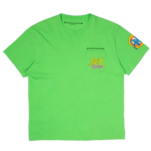 Chrome Hearts Green Sex Records T-Shirt view 2