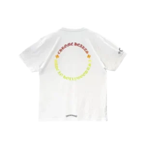 Chrome Hearts Scripted Logo T Shirt Gradient Circle