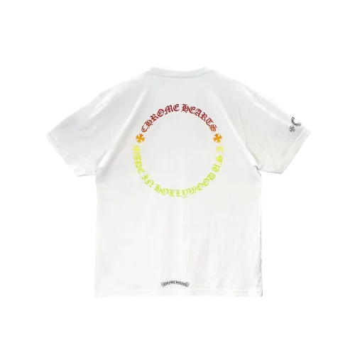 Chrome Hearts Scripted Logo T Shirt Gradient Circle