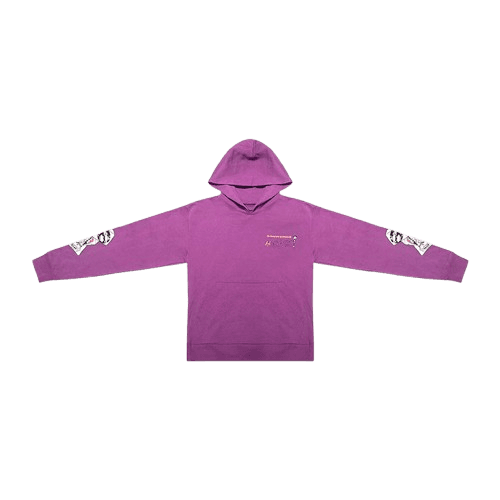 Chrome Hearts I Want More Hoodie Purple view 2