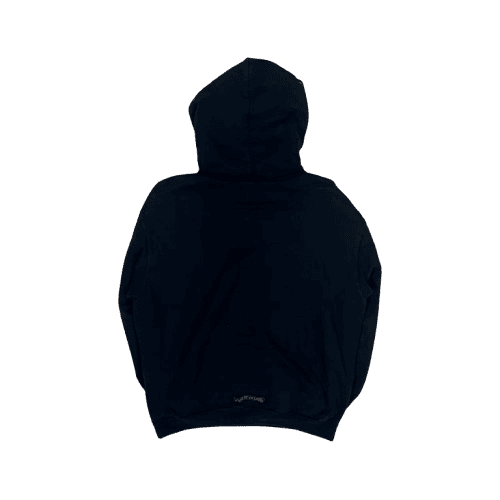 Chrome Hearts Black Hoodie Brown Logo view 2