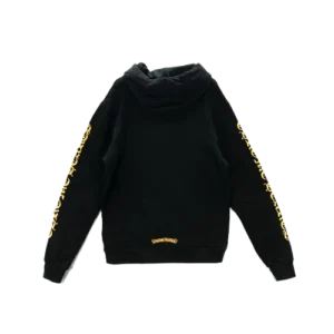 Scripted Chrome Hearts Logo Hoodie view 2