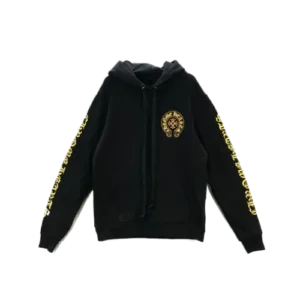 Scripted Chrome Hearts Logo Hoodie