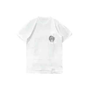 Chrome Hearts White Shirt Horseshoe Logo