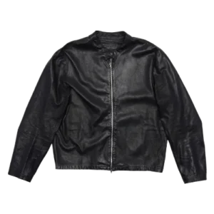Chrome Hearts Cafe Racer Leather Jacket