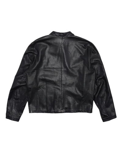 Chrome Hearts Cafe Racer Leather Jacket view 2