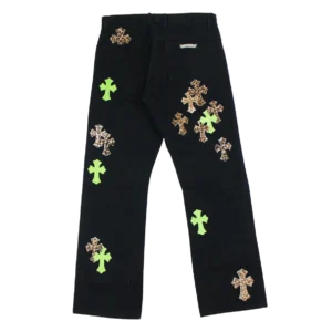 Leather Patches Jeans view 2