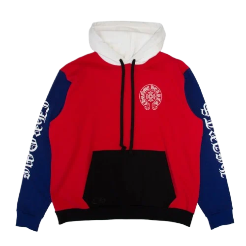 Chrome Hearts Matty Boy Chomper Color Block Hoodie