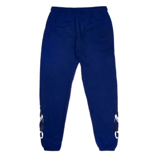Blue Matty Boy Flame Chrome Hearts Sweatpant view 2