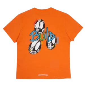Chrome Hearts Matty Boy Link And Build Orange T-Shirt