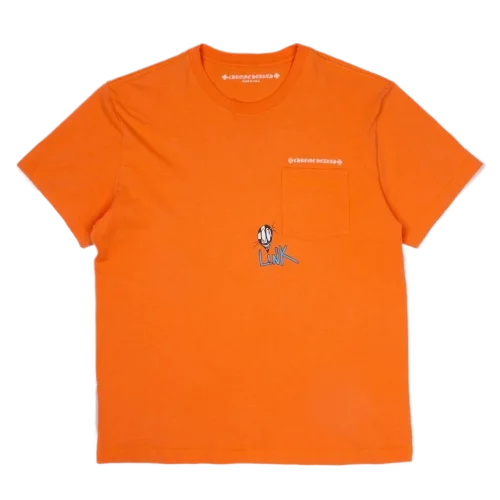 Chrome Hearts Matty Boy Link And Build Orange T-Shirt view 2