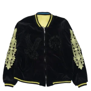 Matty Boy Flaming Youth Reversible Souvenir Jacket | Chrome Hearts view 3
