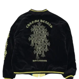 Matty Boy Flaming Youth Reversible Souvenir Jacket | Chrome Hearts view 2