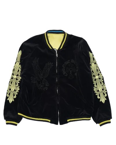 Matty Boy Flaming Youth Reversible Souvenir Jacket | Chrome Hearts view 3