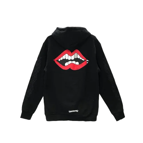 Chrome Hearts Chomper Black Hoodie view 2